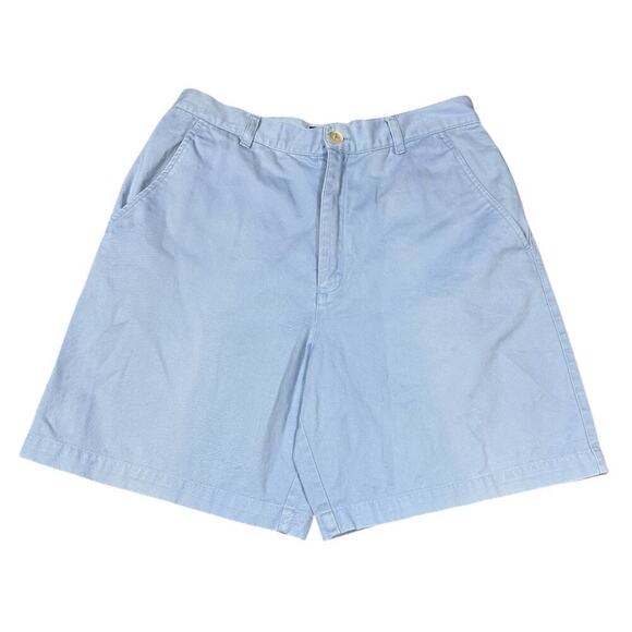 Lauren Ralph Lauren Women’s Chino Shorts Size 8 Light Blue 100% Cotton - Picture 2 of 7